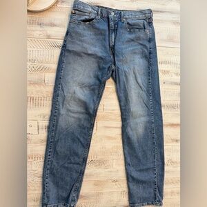 Levi's 505 Men's Faded Blue Relaxed Jeans